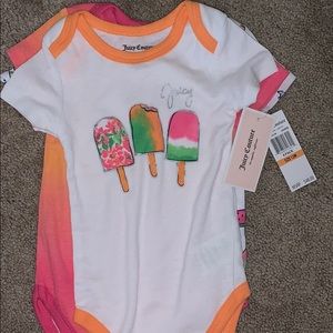 Juicy Couture onesies
